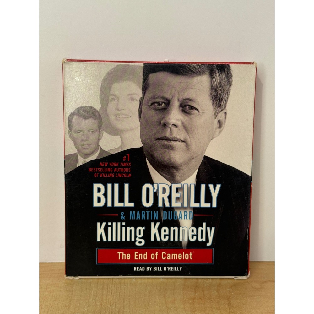 Killing Kennedy Bill O'Reilly Martin Dugard Audio Book 7 CD Set End of Camelot